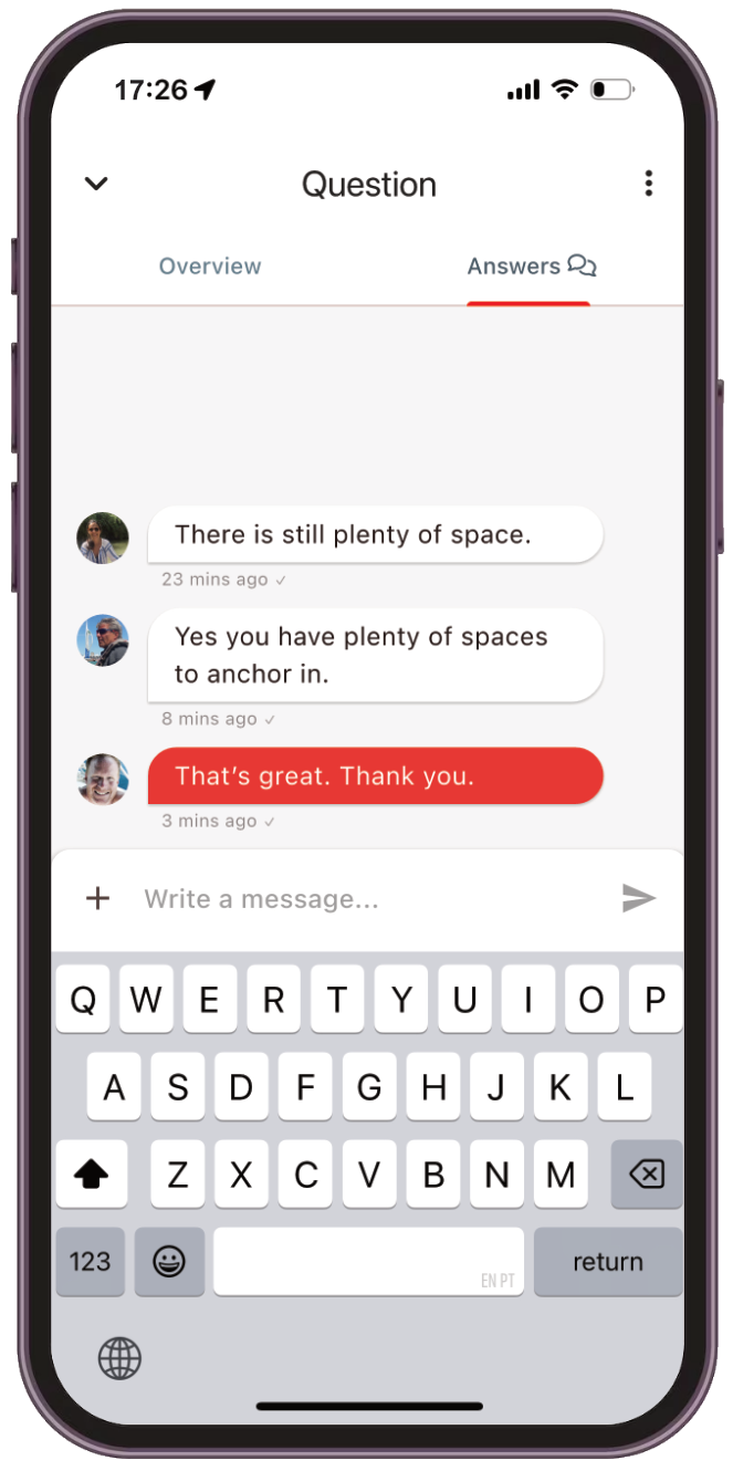 Community post answers