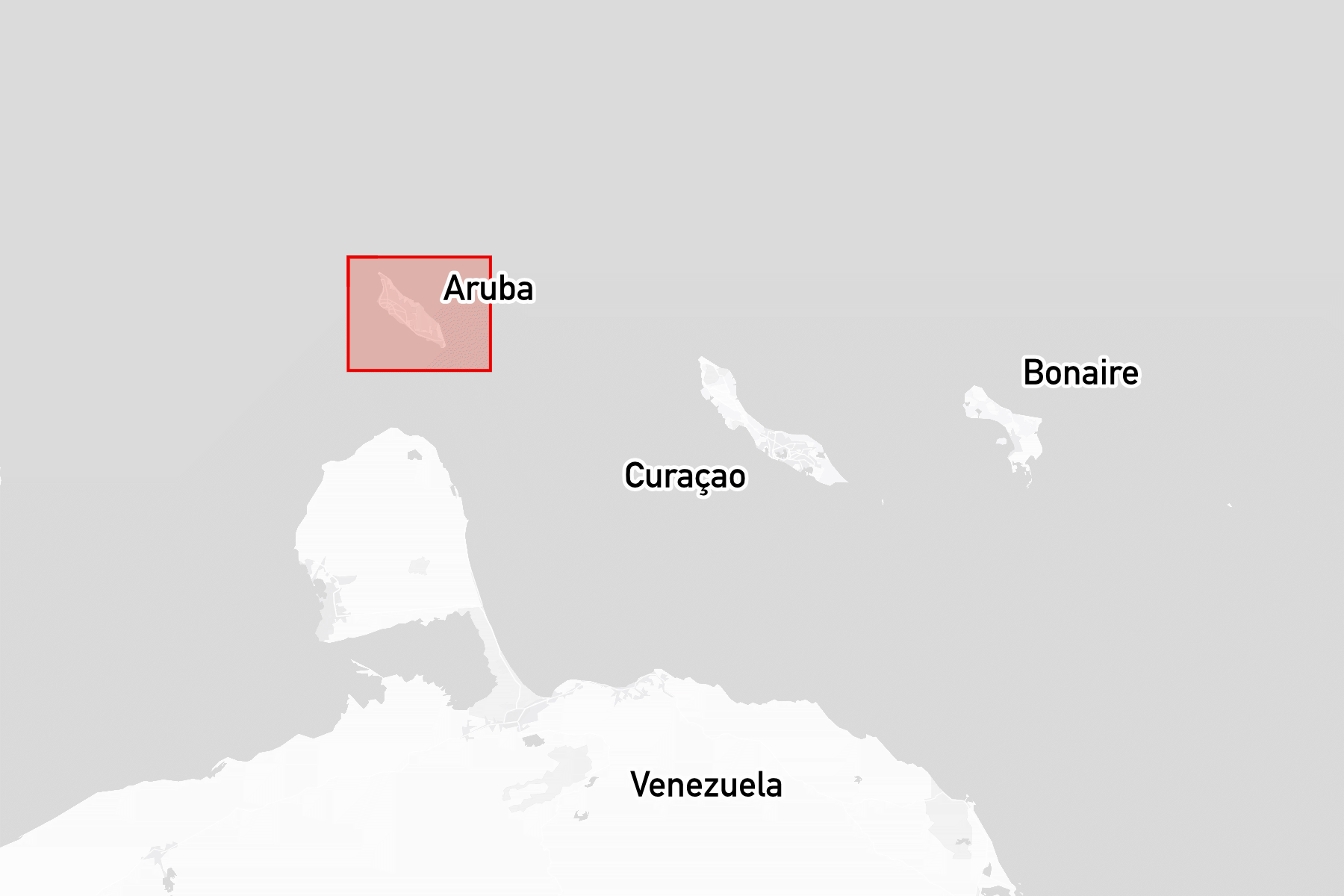 Sailing areas in Aruba