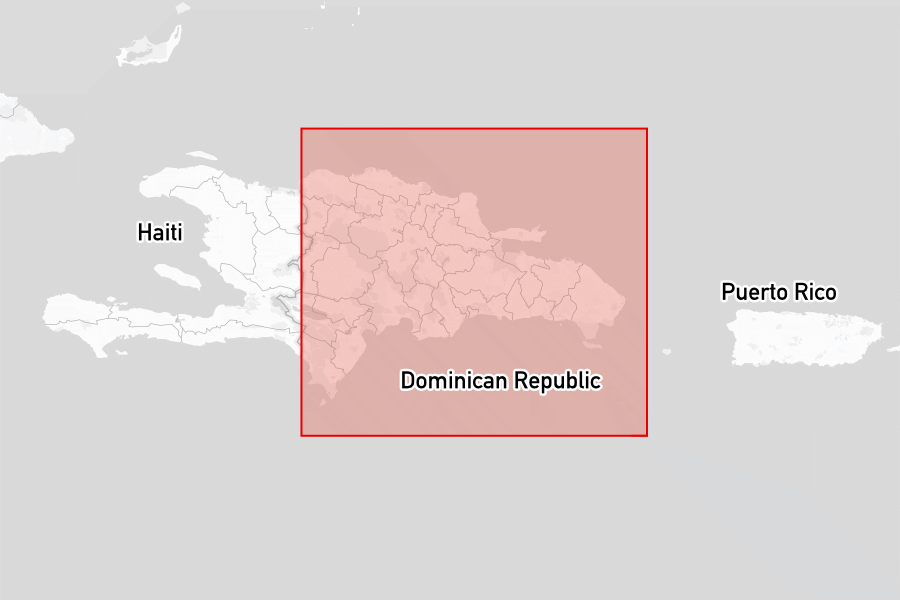 Sailing areas in Dominican Republic