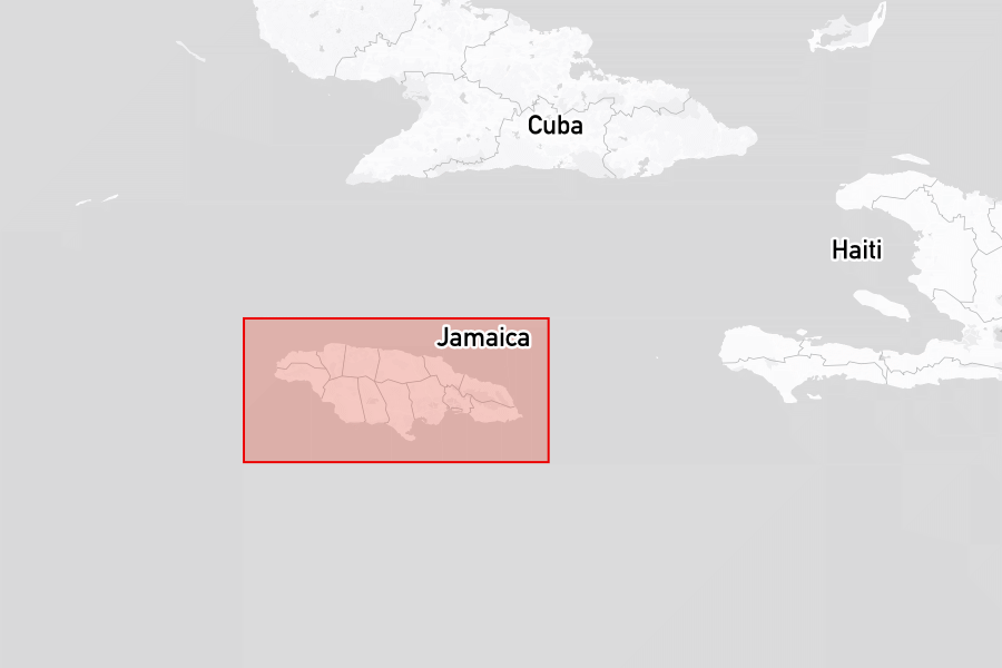 Sailing areas in Jamaica