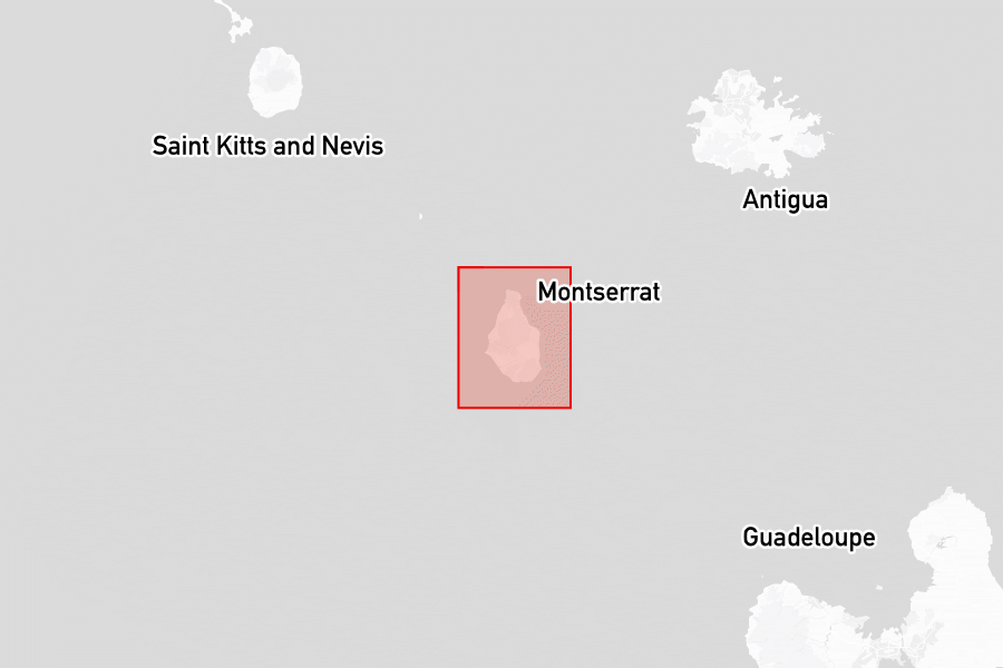 Sailing areas in Montserrat